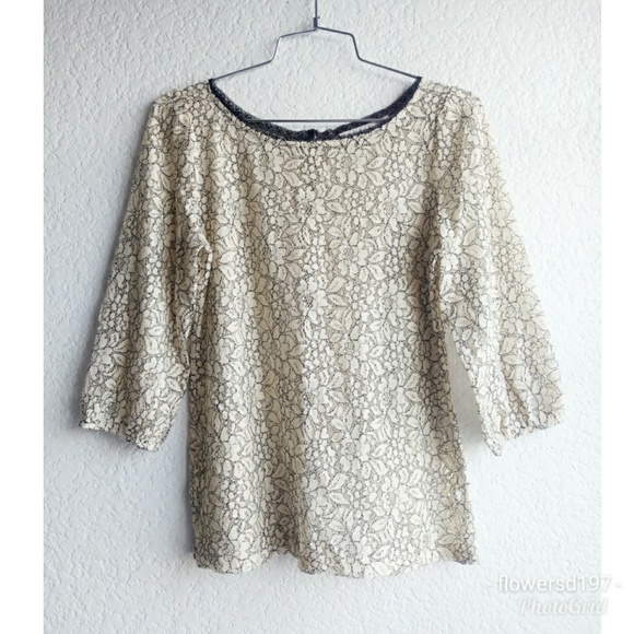 Ann Taylor LOFT Lace Top - Picture 2 of 4